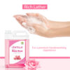 Creamy lather of Centella Floral Handwash for soft, germ-free hands