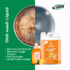 Dish Wash Liquid Gel 5 Litres Refill Pack - Image 2