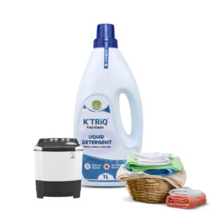Liquid Detergent For Semiautomatic Washing Machine and Manual hand washing - With Floral Fragrance