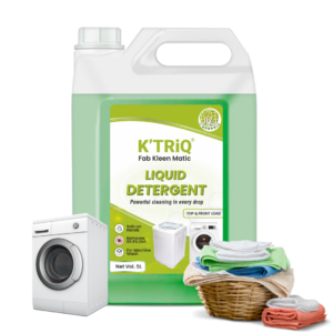 Liquid Detergent 5L Washing Machine Compatible with (top load/Front load) and Manual hand washing - With Floral Fragrance