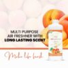 Air freshener Apricot Mist - 01L | Nature Inspired Fragrance for Home & Office | Long Lasting Fragrance - Image 5