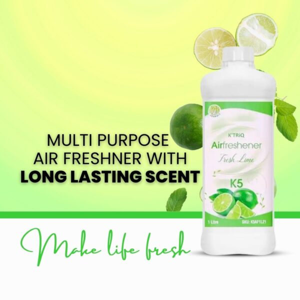 Air freshener Fresh lime Mist - 01L | Nature Inspired Fragrance for Home & Office | Long Lasting Fragrance - Image 4